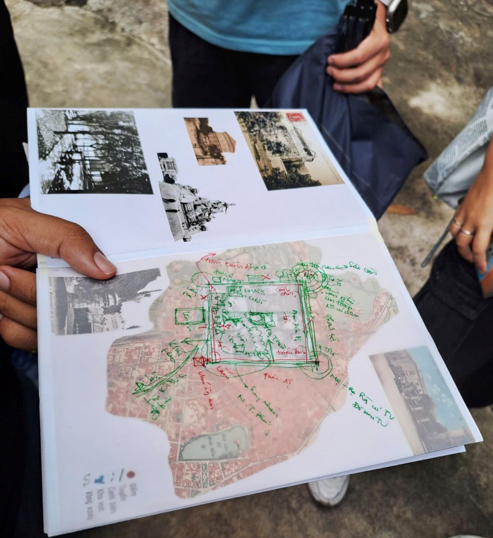 Record in the game Memory Map. Photo: Huong Chi