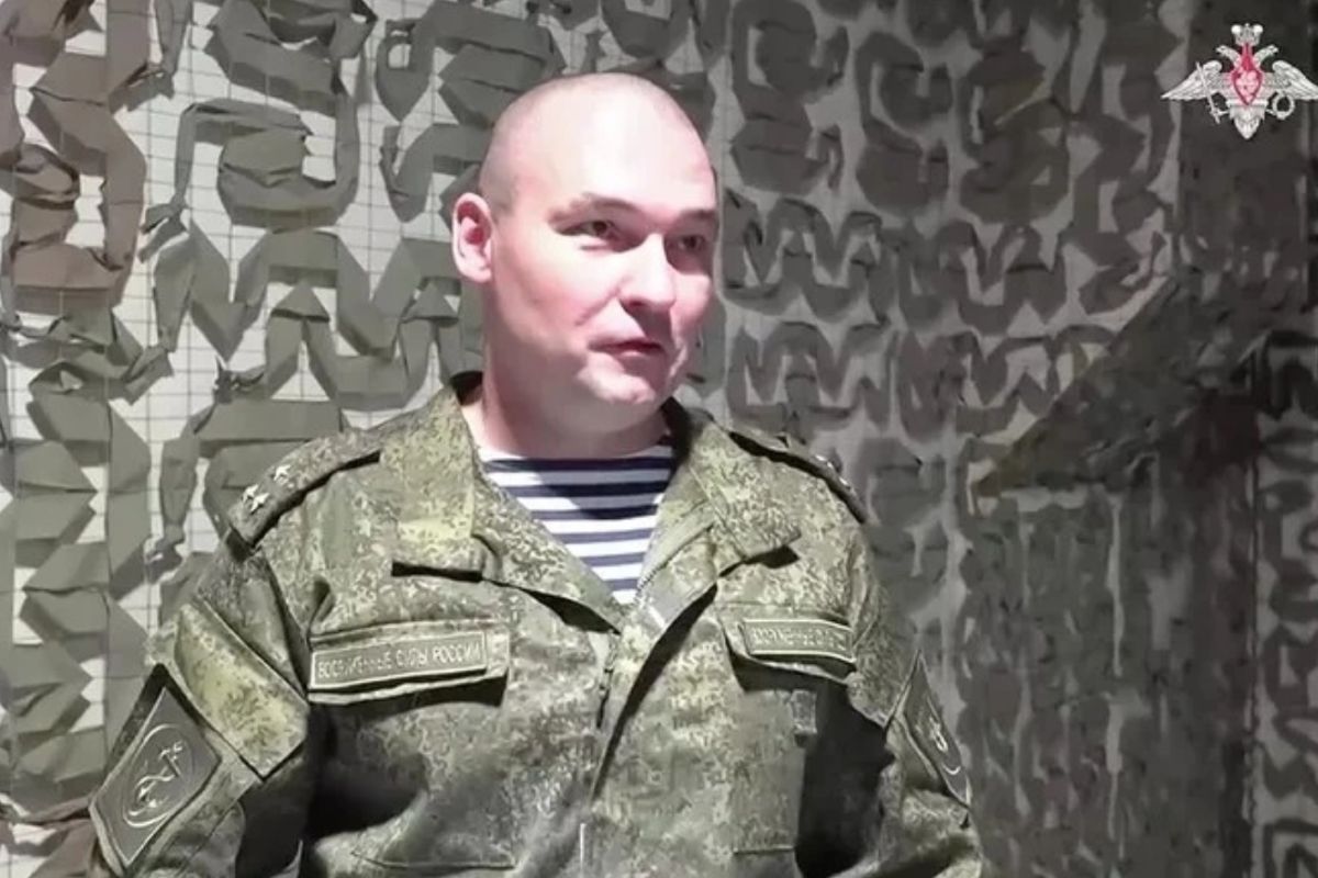 Comandante Adjunto Naval Mikhail Gudkov. Foto: Ministerio de Defensa Ruso