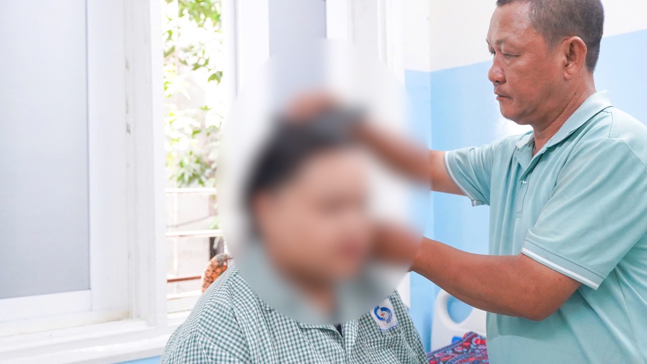 Le patient a surmonte la crise et s'est retabli apres avoir ete hospitalise pour obesite. Photo : Nguyen Ly