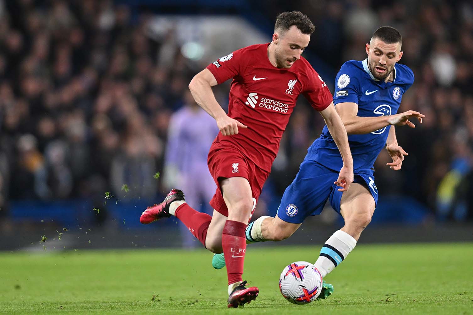 디오고 조타는 리버풀 팬들에게 매우 사랑받는 선수입니다. 사진: AFP