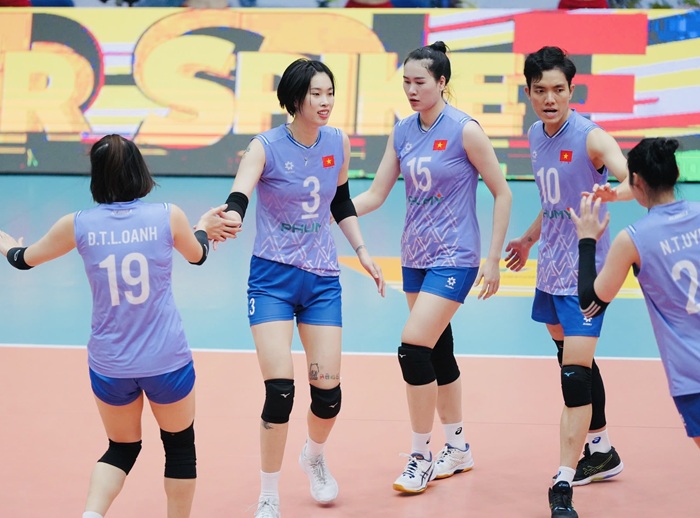 The Vietnam women's volleyball team has been well prepared to enter the first phase of the 2025 SEA V.League. Photo: VFV
