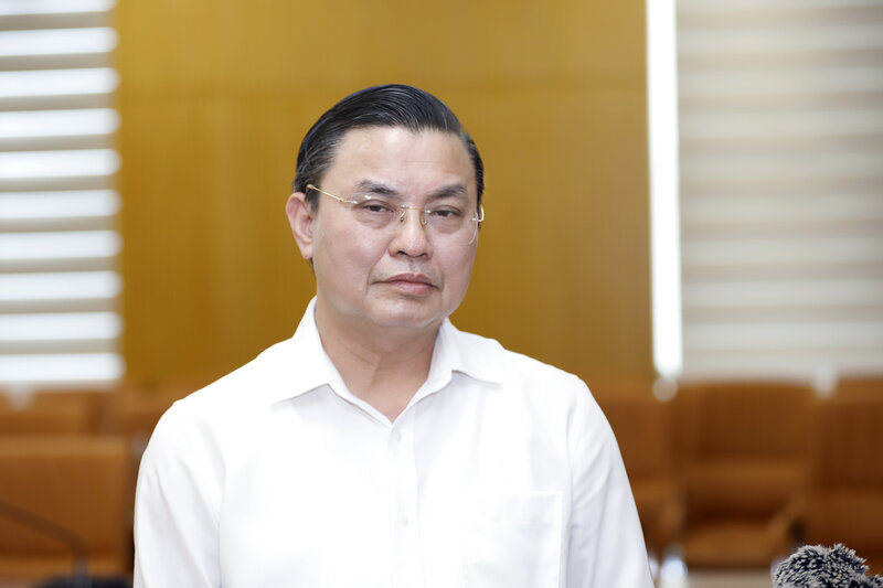 Ong Hoang Van Thuc, Cuc truong Cuc Moi truong. Anh: Khuong Trung