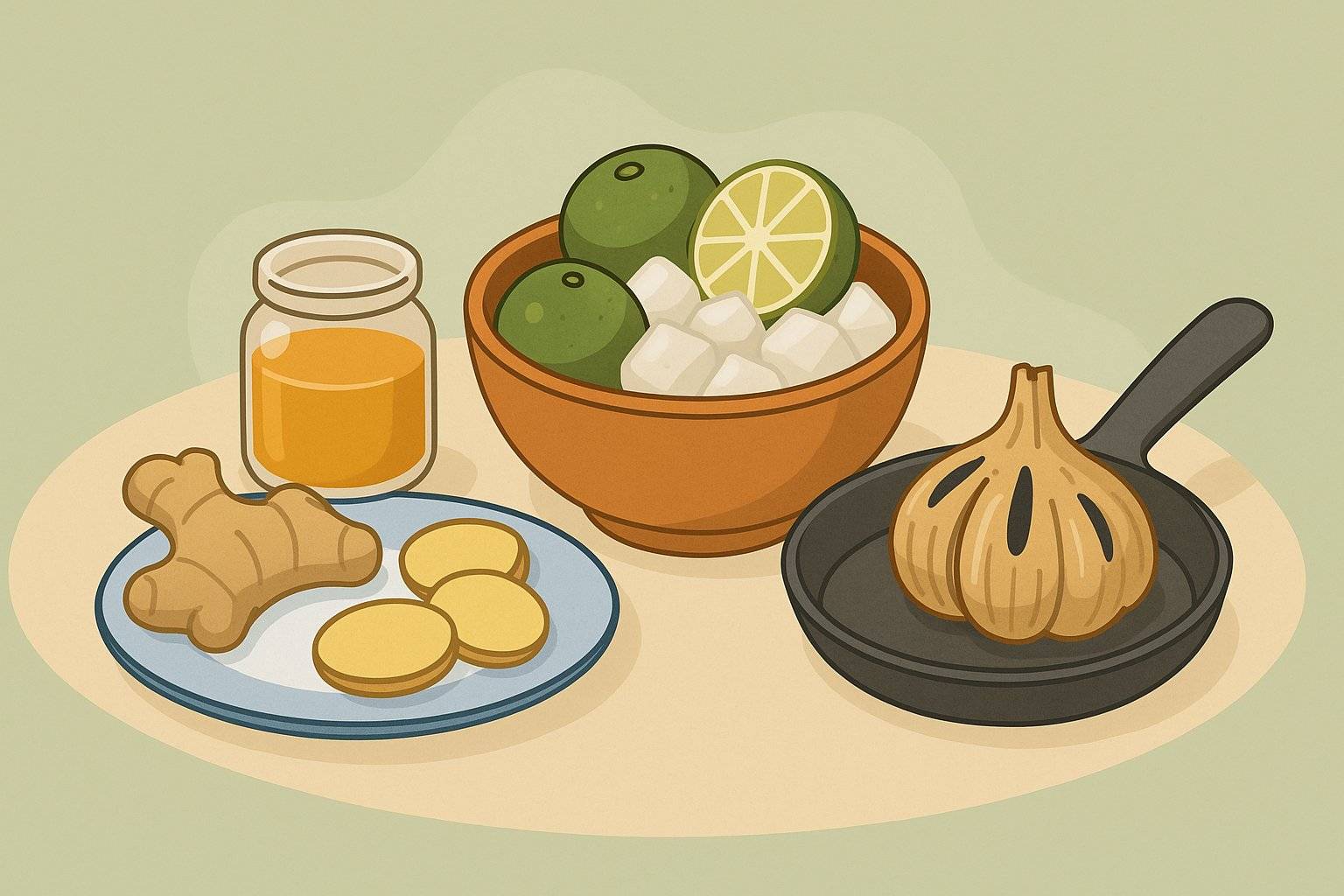 3 folk tips to soothe the throat, effectively reduce cough. Graphic photo: Thai Anh