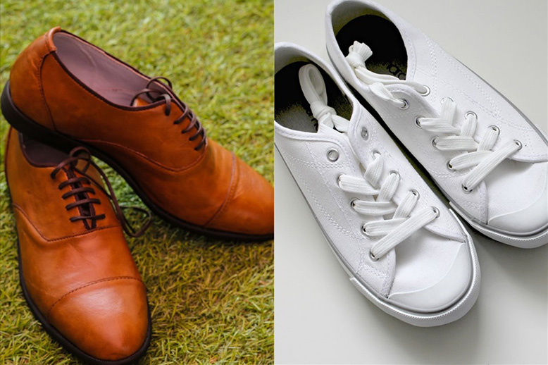 整形外科医は、一日中靴を履くと足に害を及ぼす可能性があると指摘しています。イラスト:ハイ・ゴック