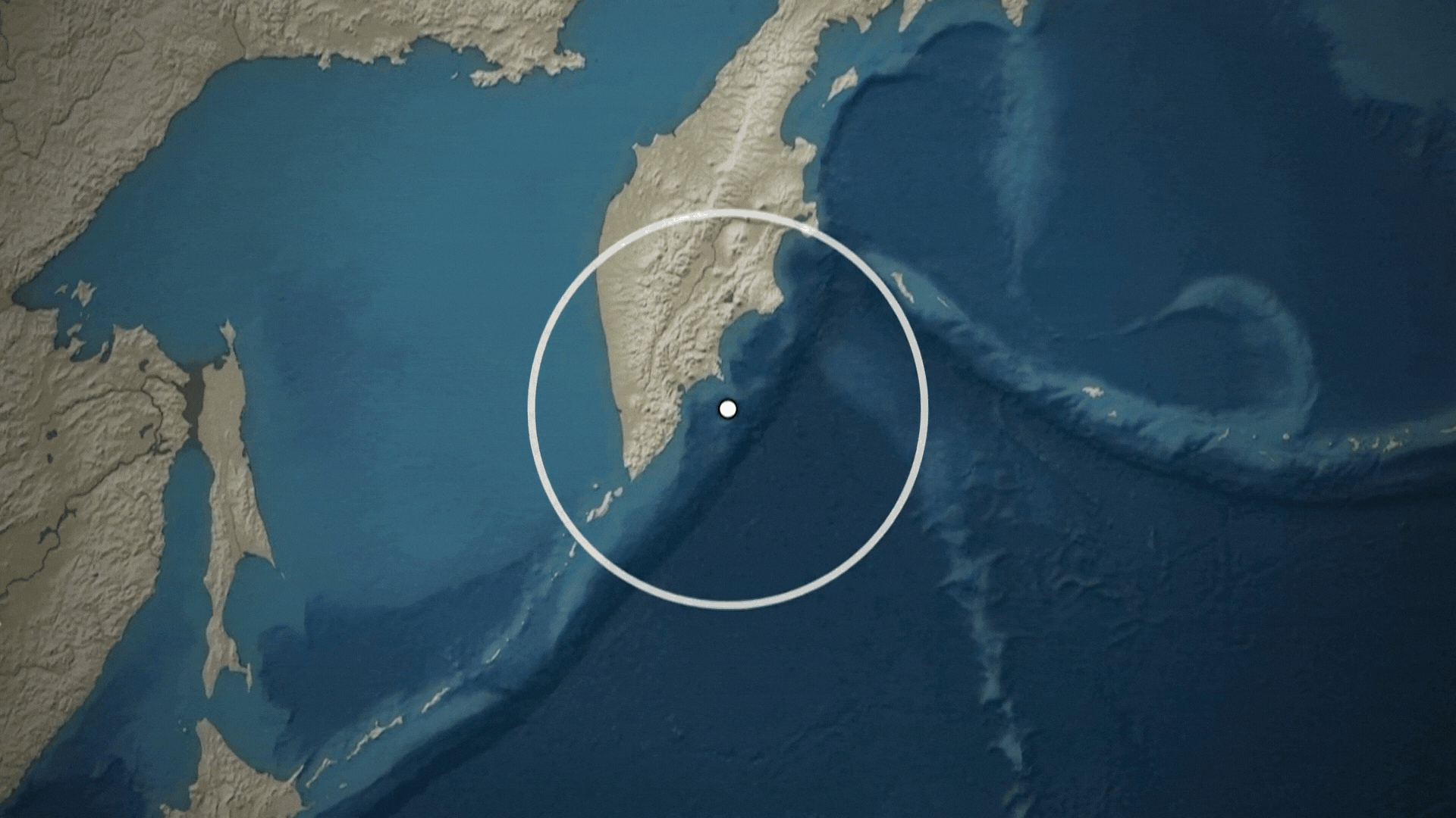 Le cœur touche par le tremblement de terre qui a provoque un tsunami en Russie. Photo : AFP