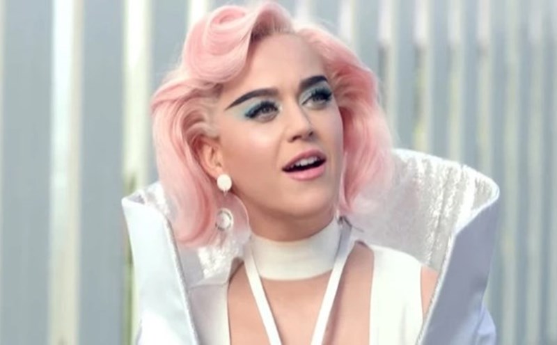 Singer Katy Perry. Photo: MV Chained to the rhythm