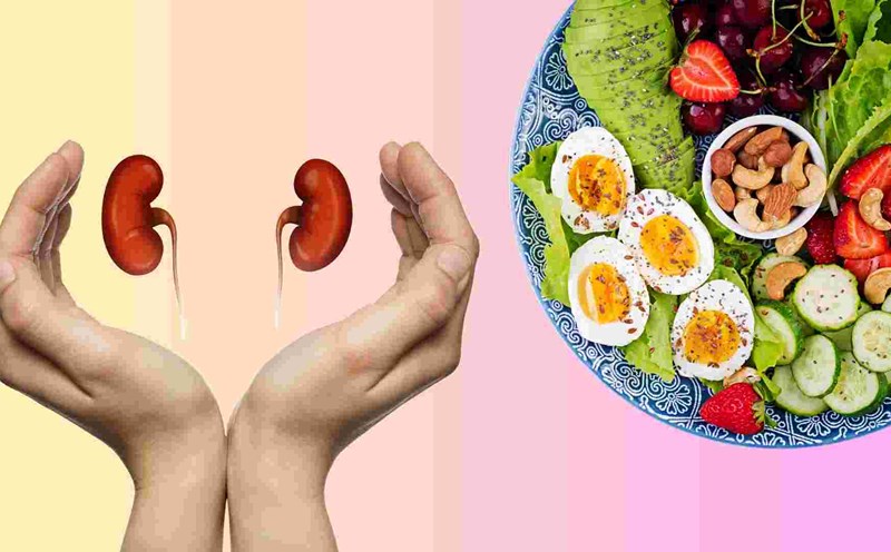 A healthy diet helps maintain kidney health. Graphics: Ha May
