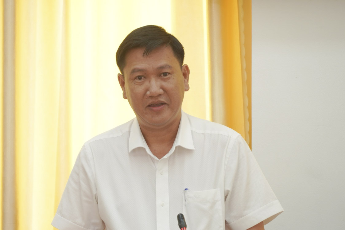 Ong Mai Van Tan - Giam doc So Xay dung TP Can Tho. Anh: Ta Quang