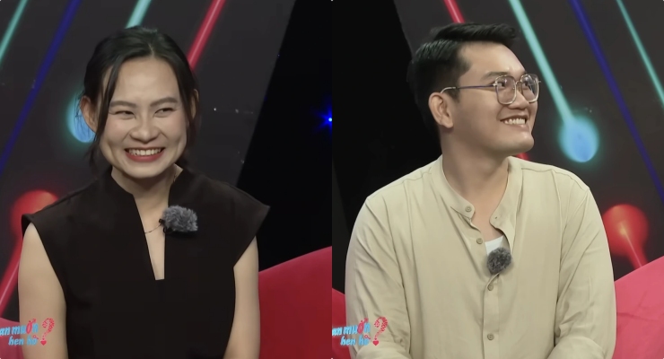 The couple at "You want to date". Photo: MCV.