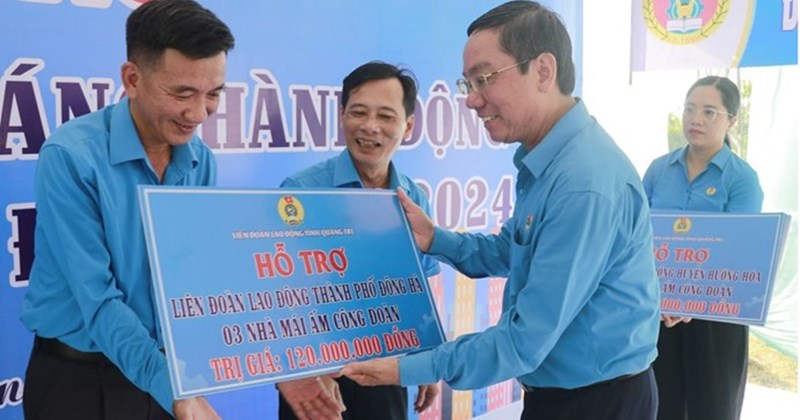 Tritrade Quang Tri Trade Union, a support for workers