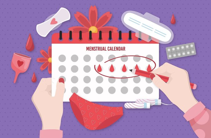 Menstruacion y signos de advertencia para la salud. Foto: Thuy Duong