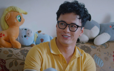 映画「Thuong ngay nang ve」の男性俳優ホン・ダン。写真:VFC