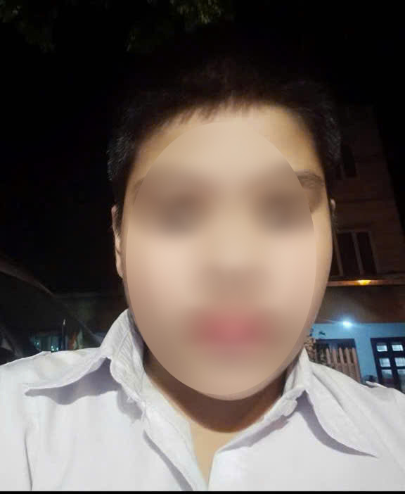 T.T.H - a 13-year-old boy who mysteriously went missing in Hanoi has returned. Photo: Hoang Long