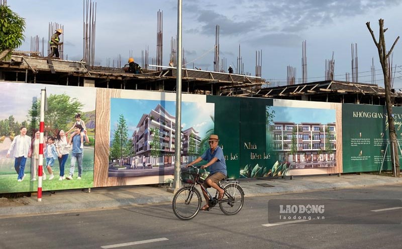 The real estate market in Dien Bien is about to welcome new supply from the new urban residential area project North of Hoang Van Thai - Khe Chinh road. Photo: Quang Dat