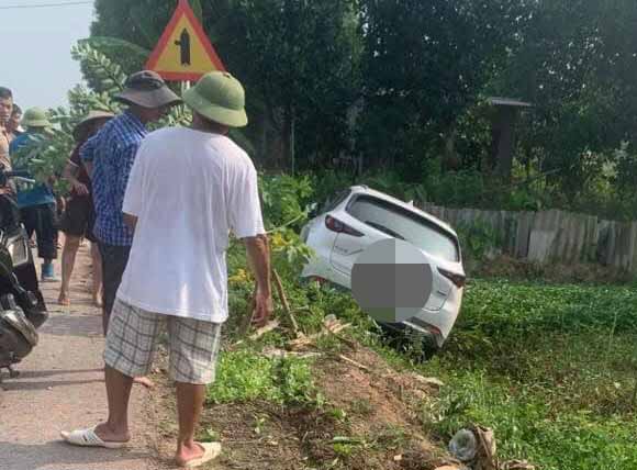 Scene de l'accident qui a cause la mort de la femme. Photo : Fournie par les habitants
