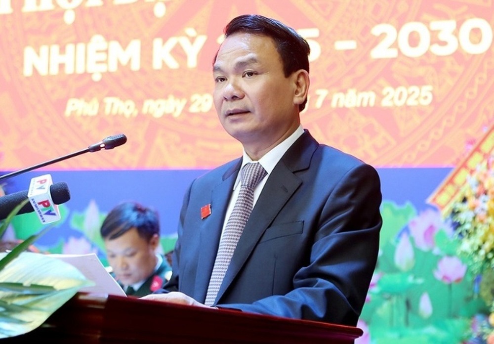 Bi thu Tinh uy Phu Tho Dang Xuan Phong. Anh: Ngoc Kien
