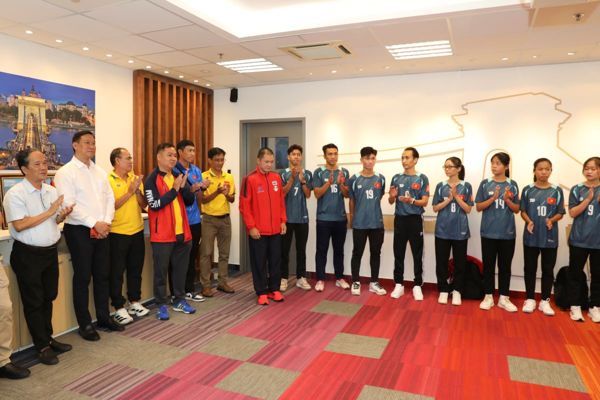 Thoi gian toi, tuyen Teqball Viet Nam se co dot tap huan quoc te de huong den SEA Games 33. Anh: Nguyen Dang