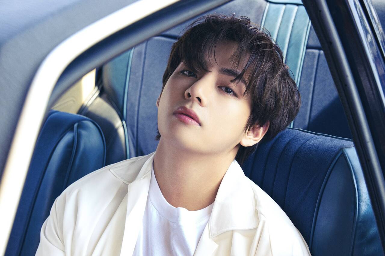 Singer V of BTS. Photo: Big Hit Music