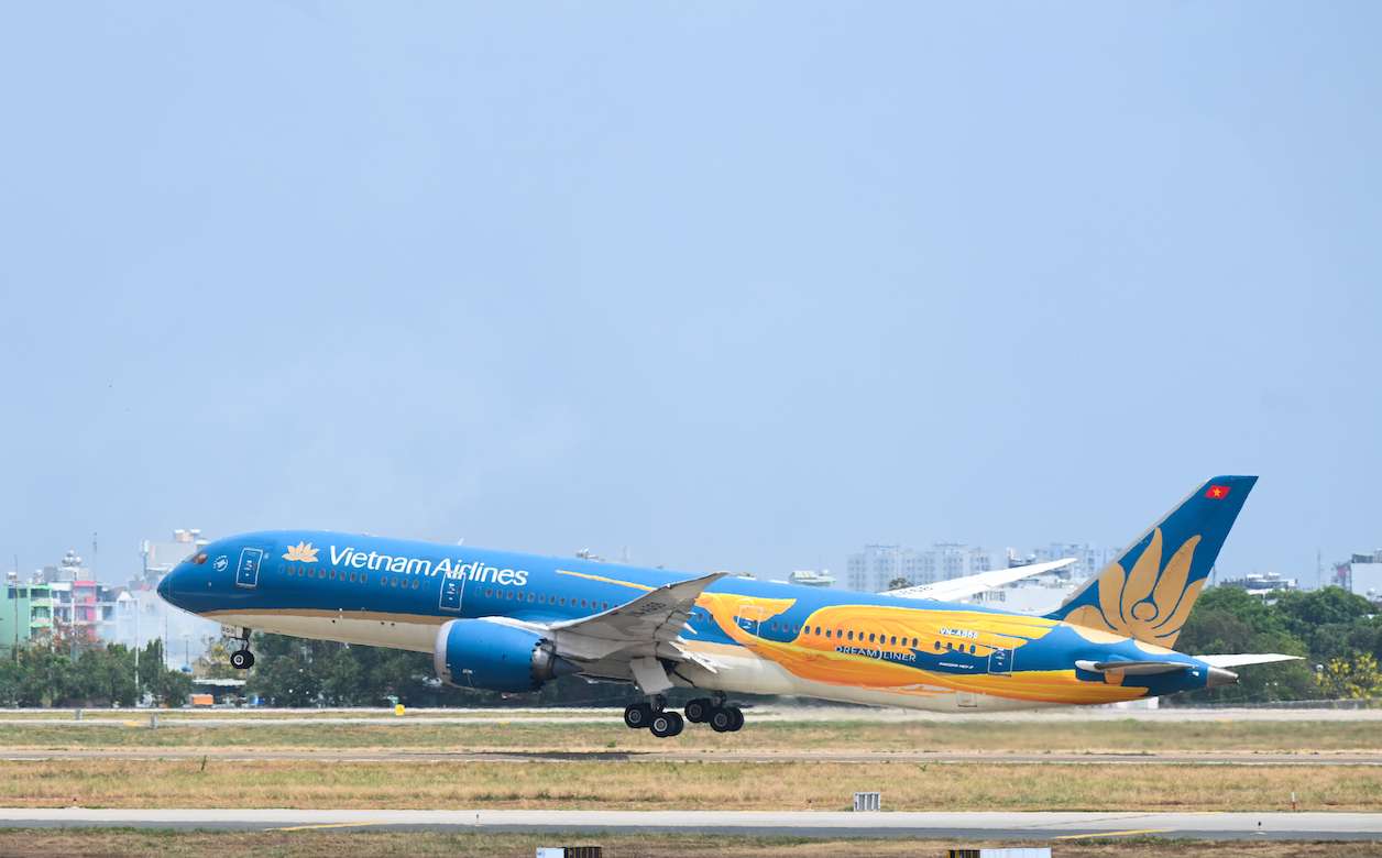 Vietnam Airlines continues to maintain positive growth momentum in the second quarter of 2025. Photo: Vietnam Airlines