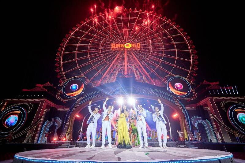 Vong quay Sun Wheel tai trung tam TP Da Nang. Anh: Thuy Trang 