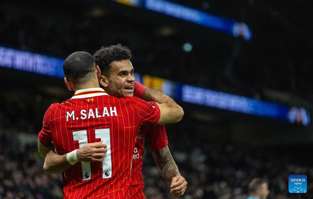 Luis Diaz da roi Liverpool de gia nhap Bayern Munich. Anh: Xinhua