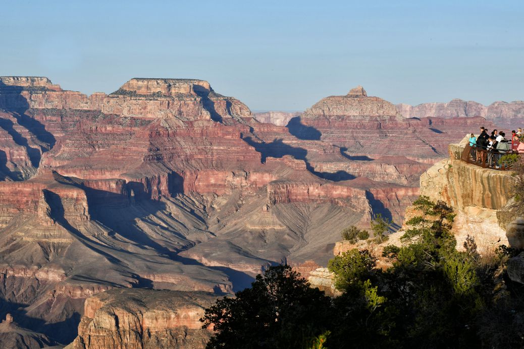 Chieu muon o Grand Canyon, ky quan thien nhien the gioi (Hoa Ky). Anh: Viet Van