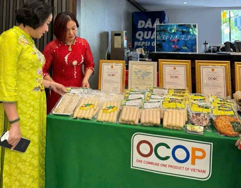The 2025 OCOP Export Products Fair will open tomorrow (August 1). Photo: Organizing Committee