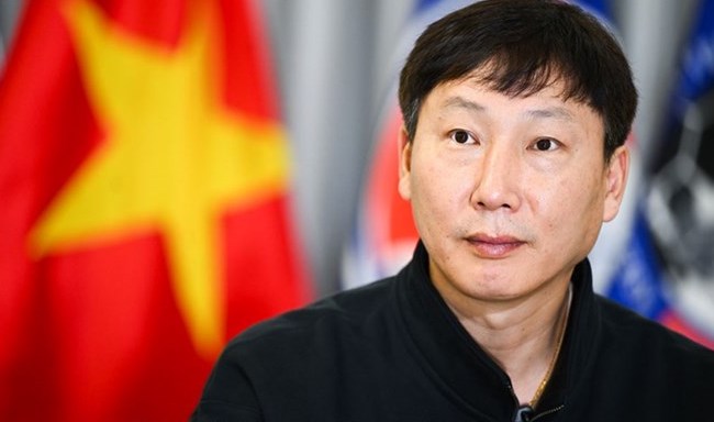Coach Kim Sang-sik. Photo: VFF