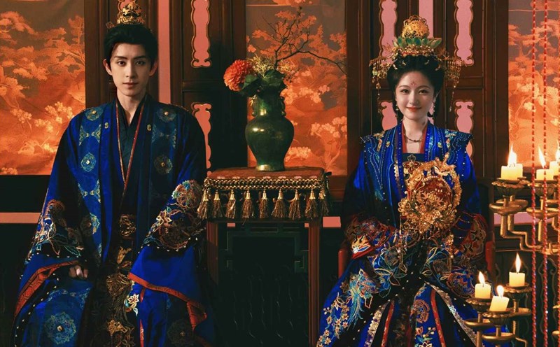 Ngao Thuy Bang and Ly Lan Dich star in "Trieu Tuyet Luc". Photo: VieON.