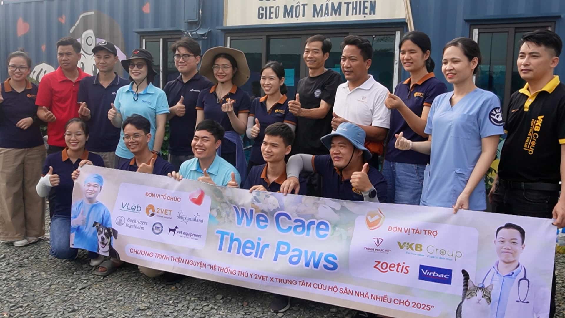 Le sauvetage des chiens et des chats et les efforts de prevention des maladies veterinaires