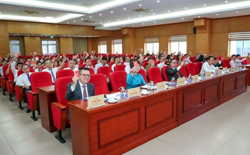 Delegates attending the 1st Central Party Congress of the Vietnam Journalists Association, term 2025-2030. Photo: Huong Diep