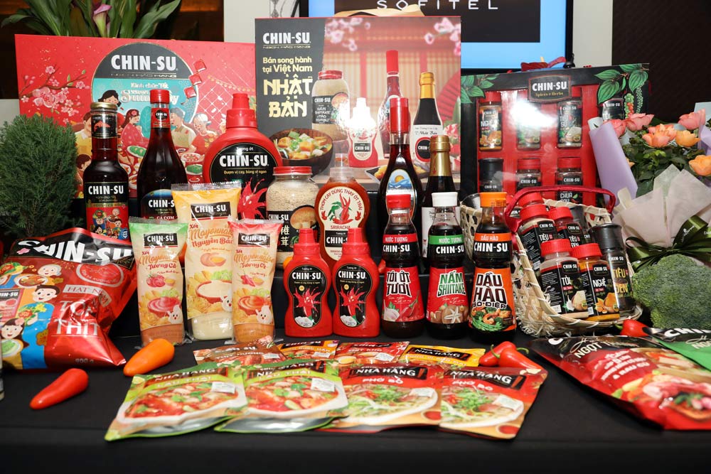 Masan Consumer product line. Photo: Hong Van