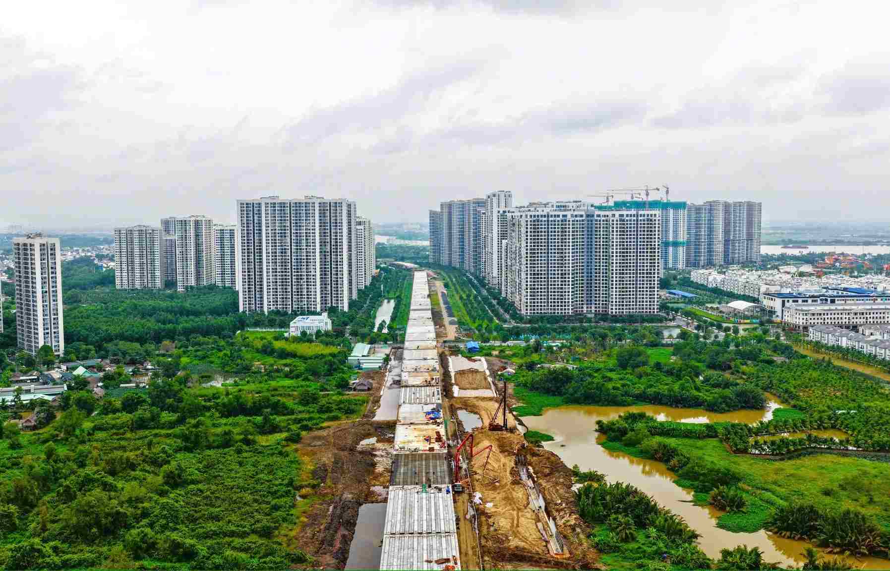 TPHCM se thong xe duong Vanh dai 3 tren cao dai 14,7km cuoi nam 2025. Anh: Thanh Tung
