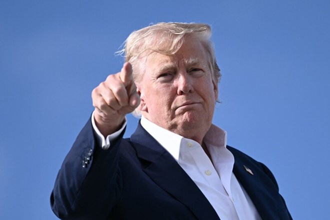 Tong thong My Donald Trump. Anh: AFP