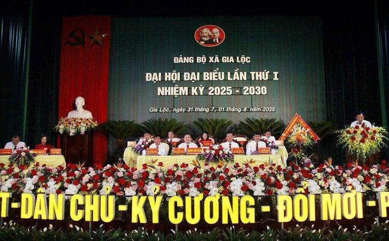 Gia Loc Commune is ready for the 1st Commune Party Congress, the new term. Photo: Gia Loc Commune