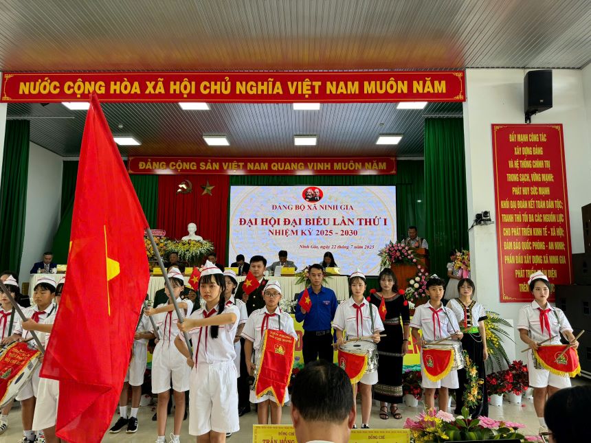 Dai hoi Dang bo cap xa cua tinh Lam Dong da dien ra thanh cong. Anh: Bao Lam