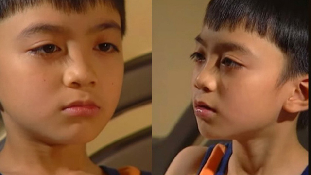 Soobin Hoang Son when he was a child in "Gap nhau cuoi dan". Photo: VTV
