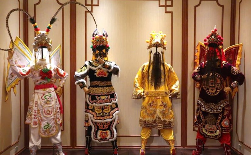 Tuong art has a long history of development, once having a prosperous life. Photo: Huyen Chi