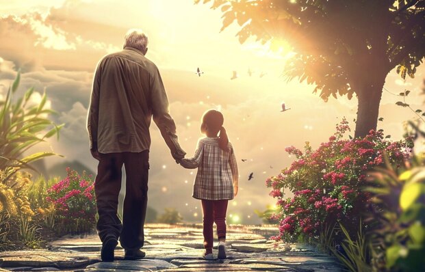 부모가 나이 때문에 건망증 증상을 보일 때 어떻게 해야 할까요? 사진: Thuy Duong