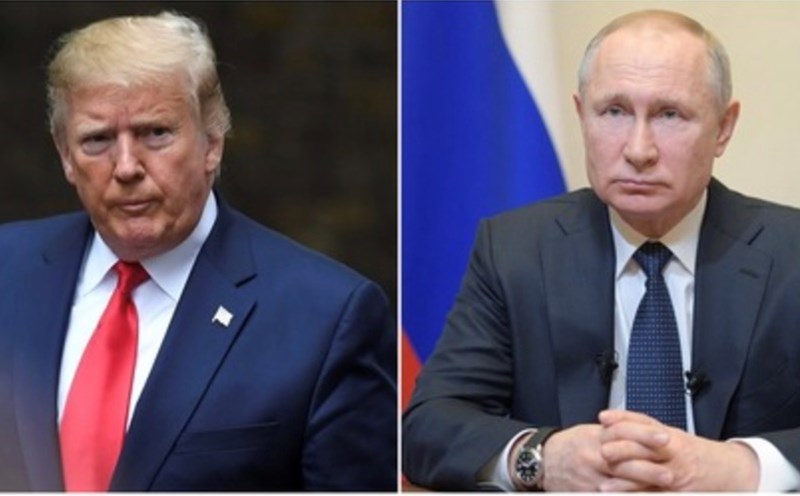 The two Russian and US leaders did not discuss holding a face-to-face meeting during the phone call. Photo: Xinhua