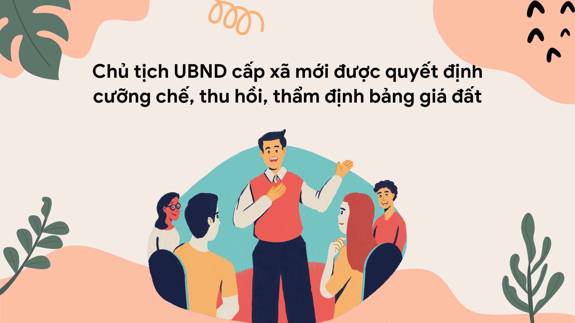 Le nouveau president du comite populaire communal a reçu une decision de saisie forcee de recuperation et d'evaluation du bareme des prix fonciers