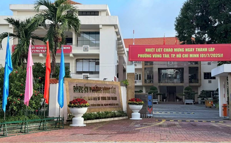 Vung Tau ward is one of the commune-level administrative units eligible to establish a commune-level trade union. Photo: Thanh An