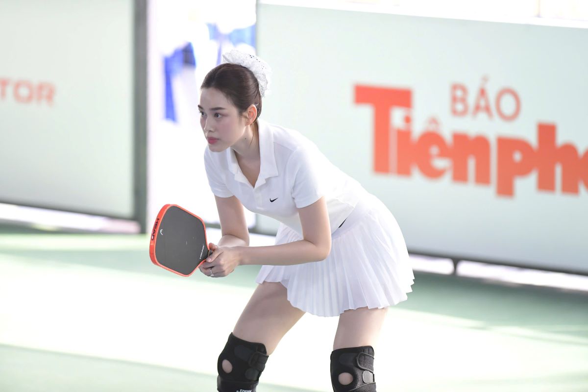 Voi su tham du cua nhieu hoa hau, a hau, nguoi noi tieng, giai Pickleball Viet Nam da thu hut nhieu su chu y. Anh: Duy Anh
