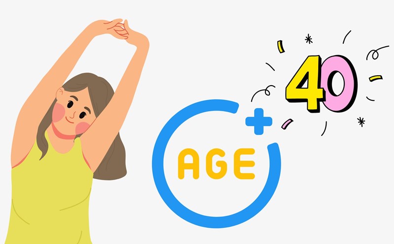 Exercise helps the body increase balance and strength after the age of 40. Graphics: Thanh Thanh