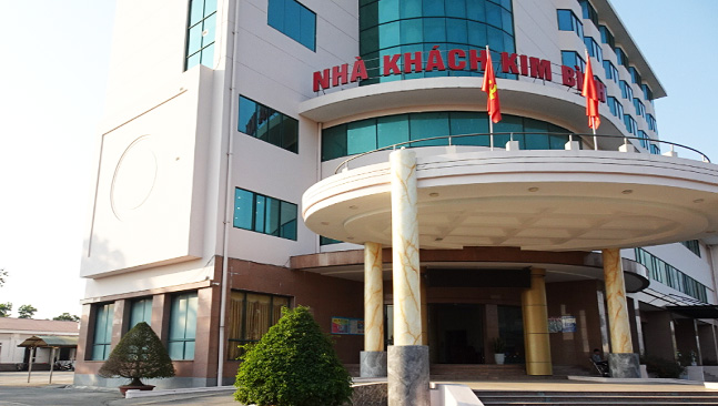Nha khach Tan Trao hien dang la noi o tam thoi cua nhieu can bo tinh Tuyen Quang sau sap nhap. Anh: Viet Bac.