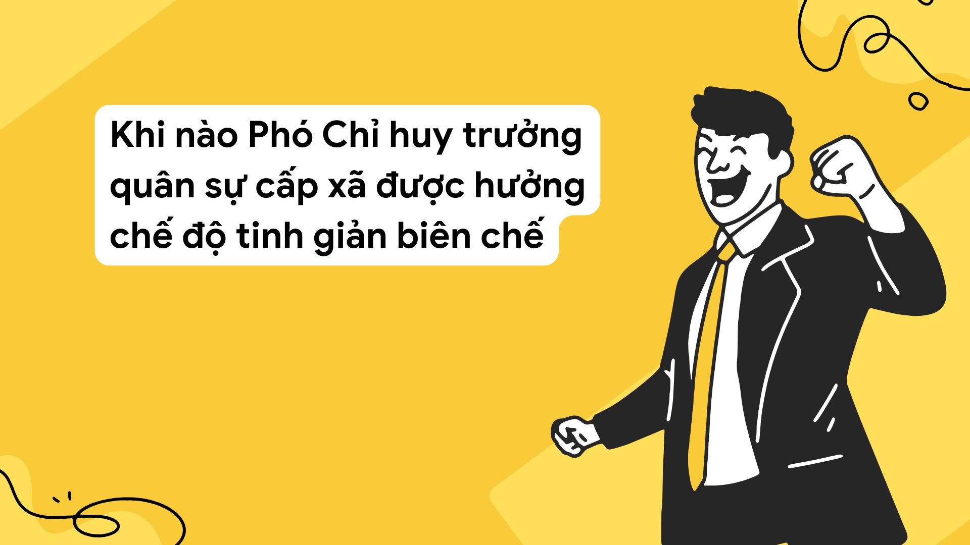 Quand le commandant adjoint militaire du niveau communal beneficiera-t-il du regime de reduction des effectifs