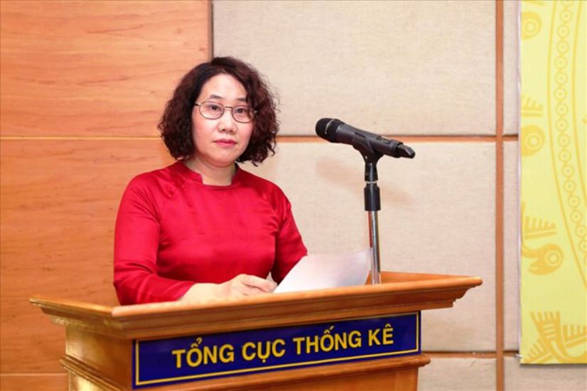 Mme Nguyen Thi Huong - Directrice du Departement des statistiques (ministere des Finances). Photo : Tuyet Lan
