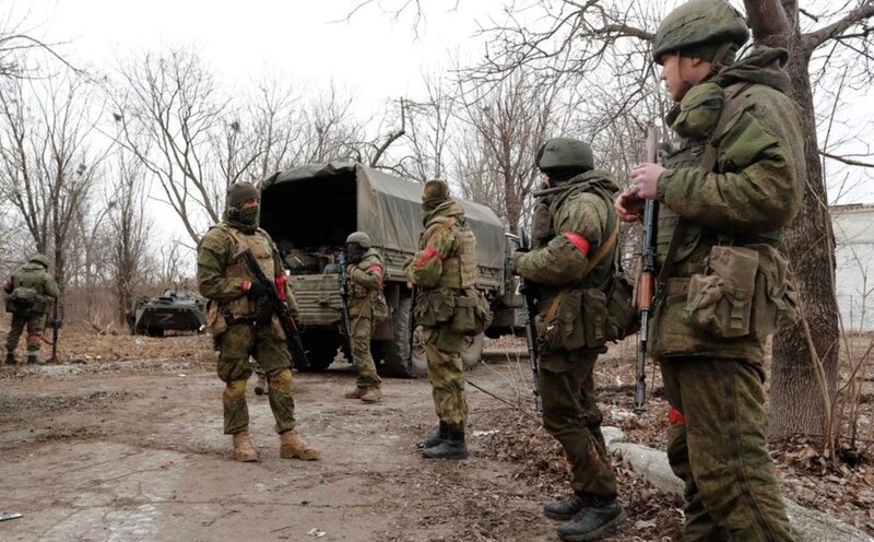 Russian soldiers on duty on the battlefield of the conflict with Ukraine. Photo: Xinhua