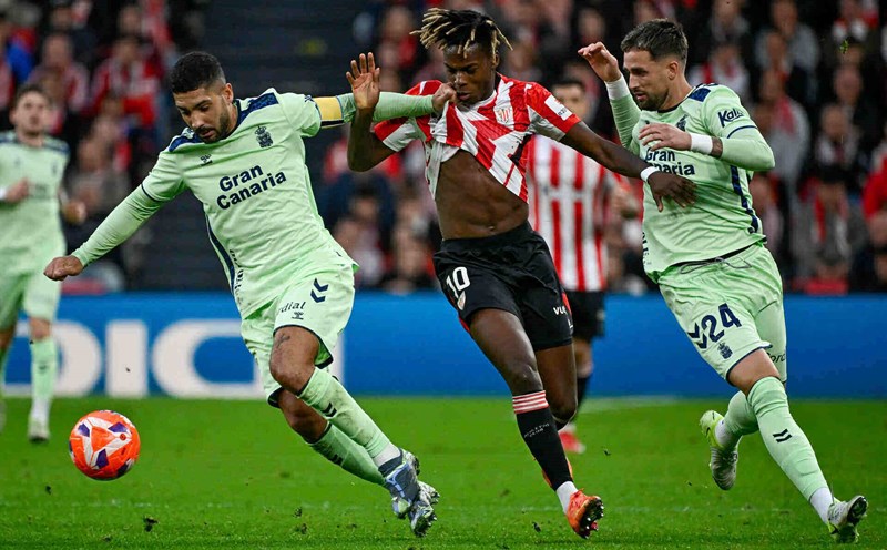 Barcelona ngo ngang khi Nico Williams gia han hop dong voi Bilbao. Anh: AFP