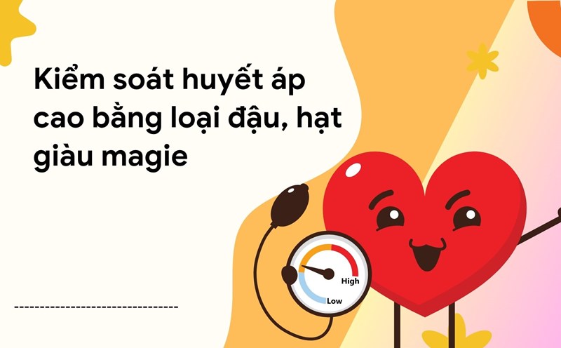 Magnesium is a mineral that helps dilate blood vessels and control blood pressure. Graphic photo: Huong Son